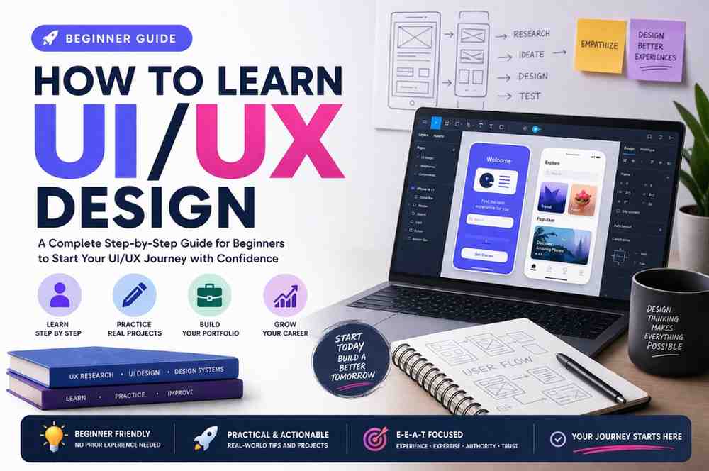 How to learn UI/UX Design