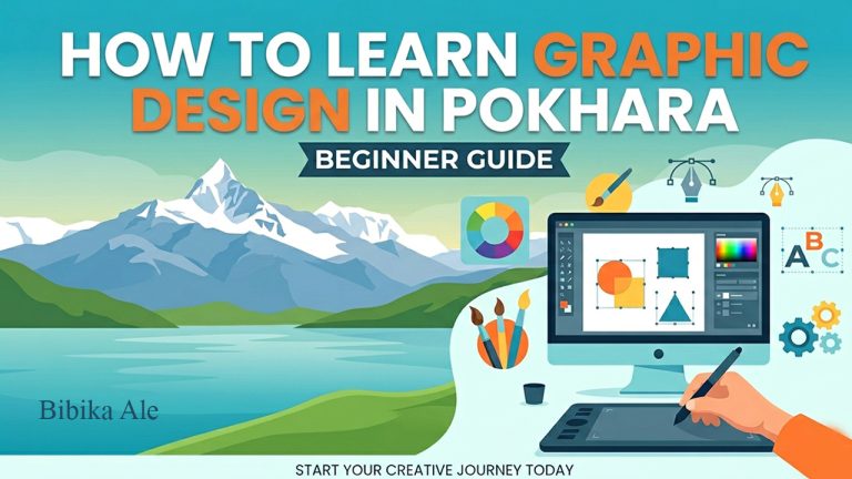 How to Learn Graphic Design in Pokhara – Beginner Guide